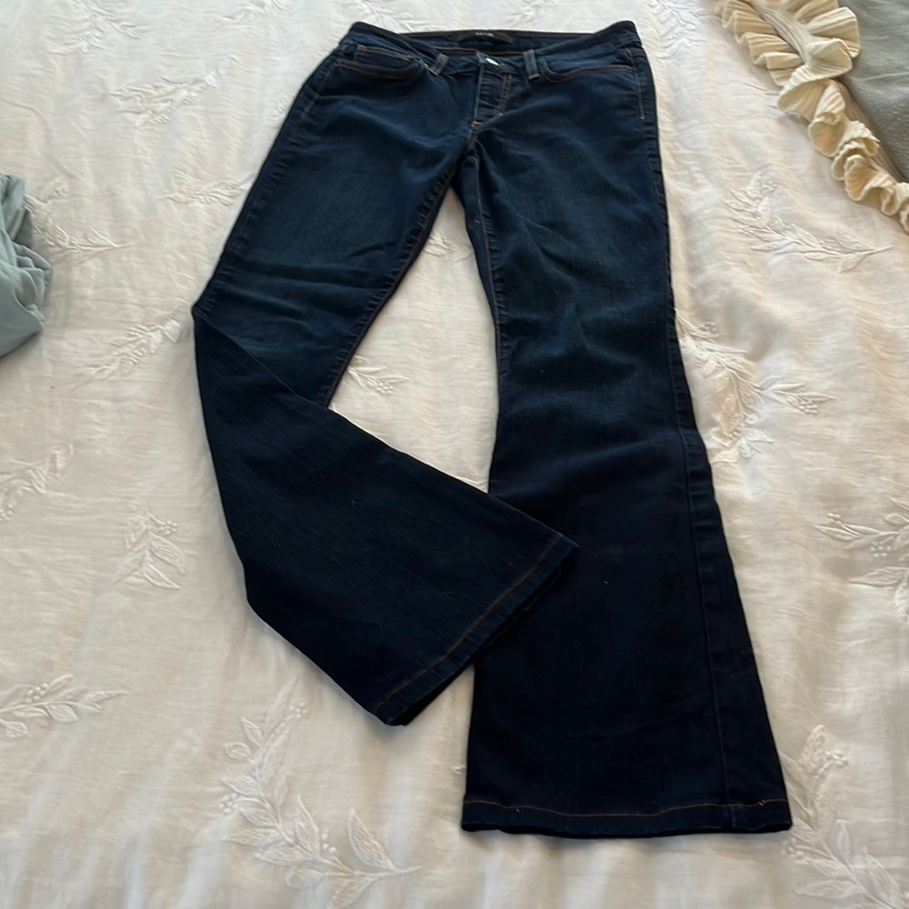 Joe’s Icon bootcut jeans, size 27” dark wash